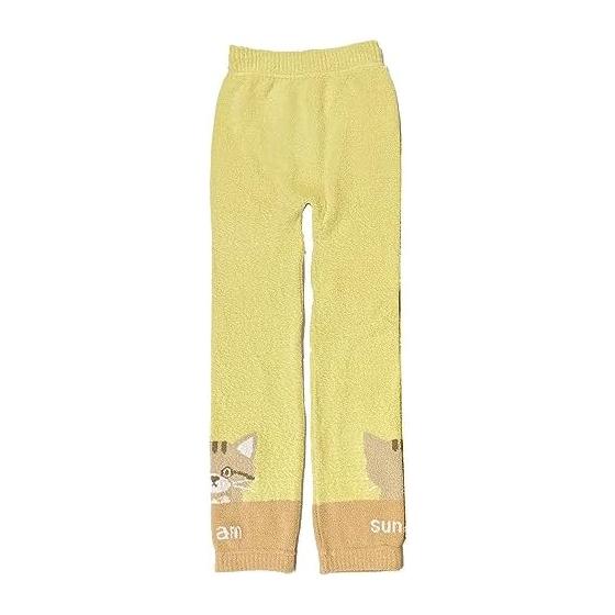[Stream] Women s Leggings, Winter Room Wear, Warm, Fluffy Spats, Stylish, Cute, Sand Cat MLP021C