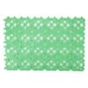 Dog Cat Pet Mat Plastic Spliced Hollow Anti Slip Pads for Pet Cage Mat Bathroom Floor (Green)