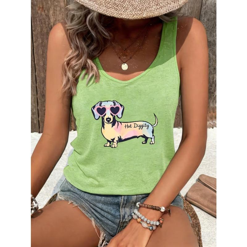 Women’s Trendy Exquisite Printed Fashion Sleeveless Tank Top
