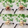 Tea Simulated Milk Plush Toy Backpack Pendant Keychain Kids Doll Gift Birthday