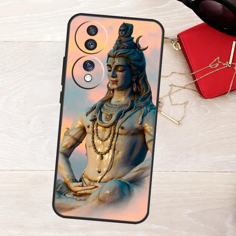 Lord Shiva Hindu God Buddha India Case For Honor Magic 8 5 6 7 Lite 50 70 90 200 400 Pro X8b X8c X9a X9b X9c X9d Win RT Cover