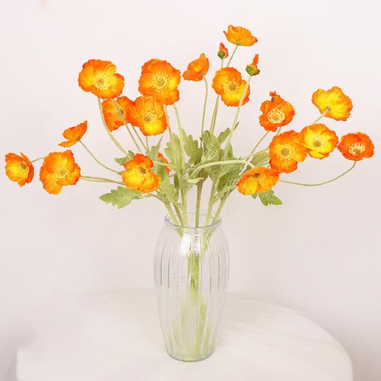 Flor Artificial Flor de Seda Falsa Realista Hogar Oficina Boda Fiesta Interior Exterior Decoración de Plantas de Floración Falsa