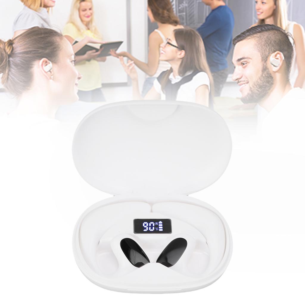 Al Translation Earbuds Real Time   5.3 133 Languages Translator Device Earphones with Ear Hook with APP for Travel Business Learning
