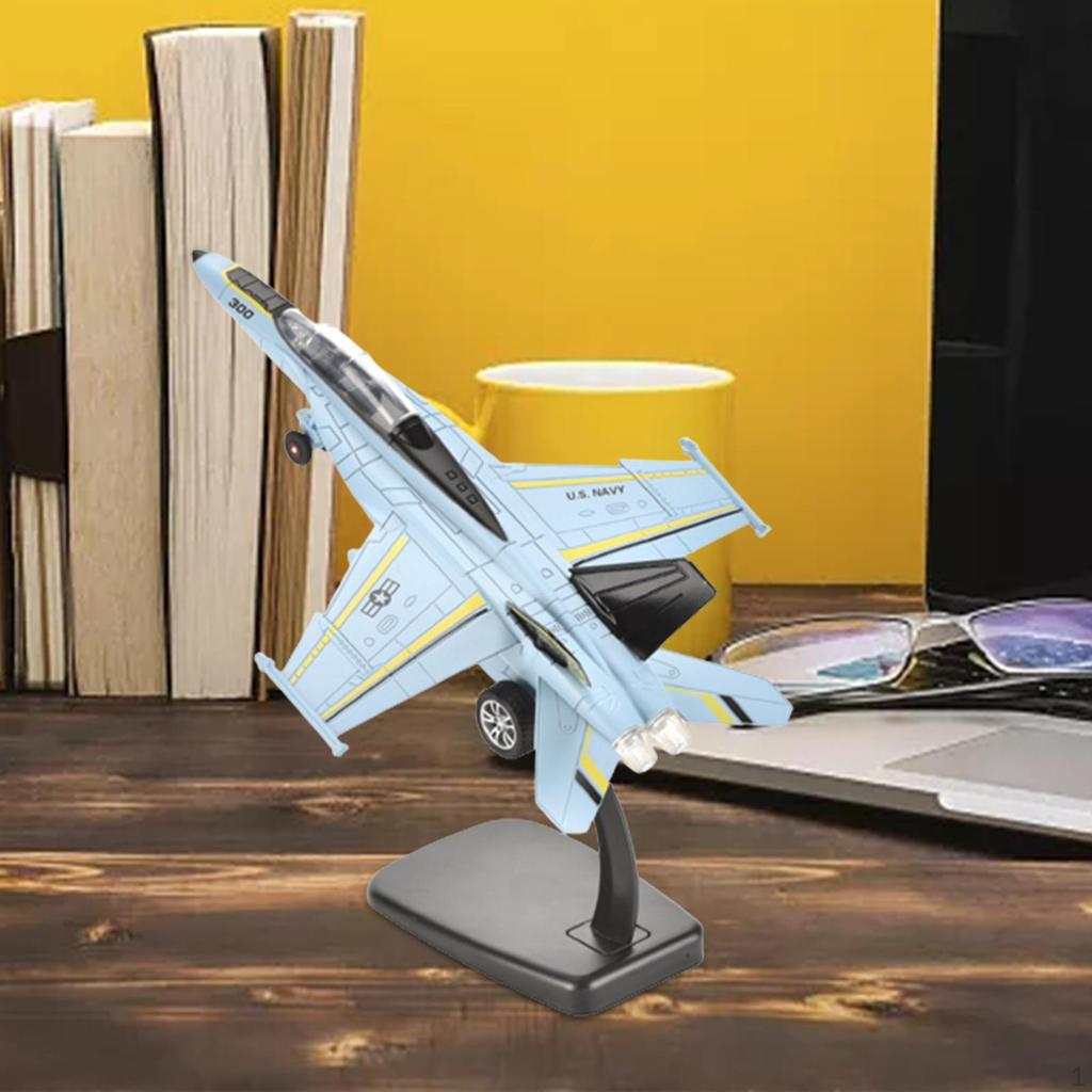 F18 Fighter Jet Model with Illumination And Melodies for Home Decor