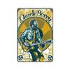 Chuck Berry Band Metal Dekor Poster Vintage Blechschild Metallschild Dekorative Plakette für Pub Bar Man Cave Club Wanddekoration