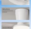 2025 Silent Nordic Ceiling Fan Light for Small Apartments & Bedrooms