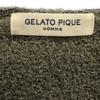 GELATO PIQUE HOMME Long Sleeve Room Wear M Gray Gelato Pique Zip Hoodie Men's Used