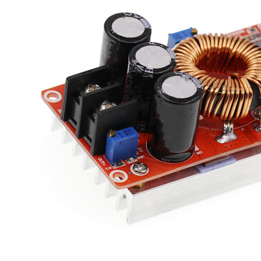 DC to DC Boost Module 1200W Step Up Constant Voltage Current Adjustable Power Supply Module