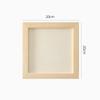 Unfinished Solid Pine Wood Clay Picture Frames for Arts & Crafts,DIY Painting Project Stand for Adults and Kids Color Clay Craft