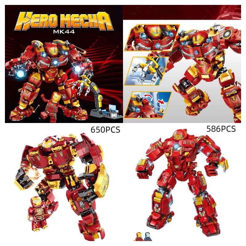 Heroic Mech War Machine Transformer Puzzle Building Blocks