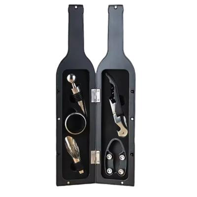 Vin Boîte Cadeau Ouvre-Bouteille 5 Pièces Vin Haut de Gamme Vin Outil à Vin Ouvre-Bouteille