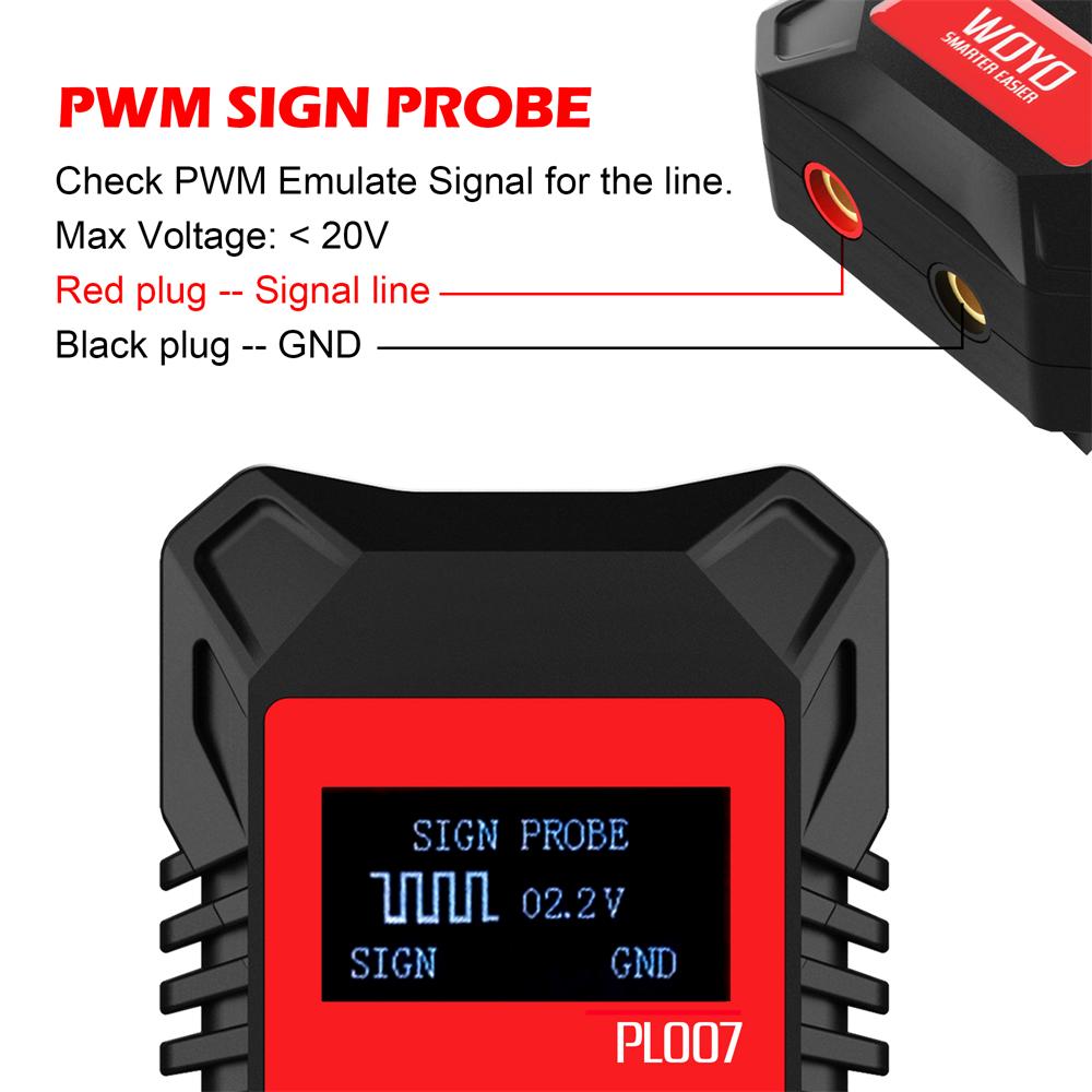 Digital CAN LIN BUS Tester Analyzer PWM Signal Detector with Wireless Receiver