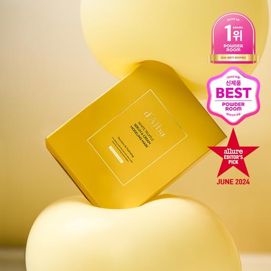 d'Alba Serum & Creme Modellagemaske 66g*4 Portionen