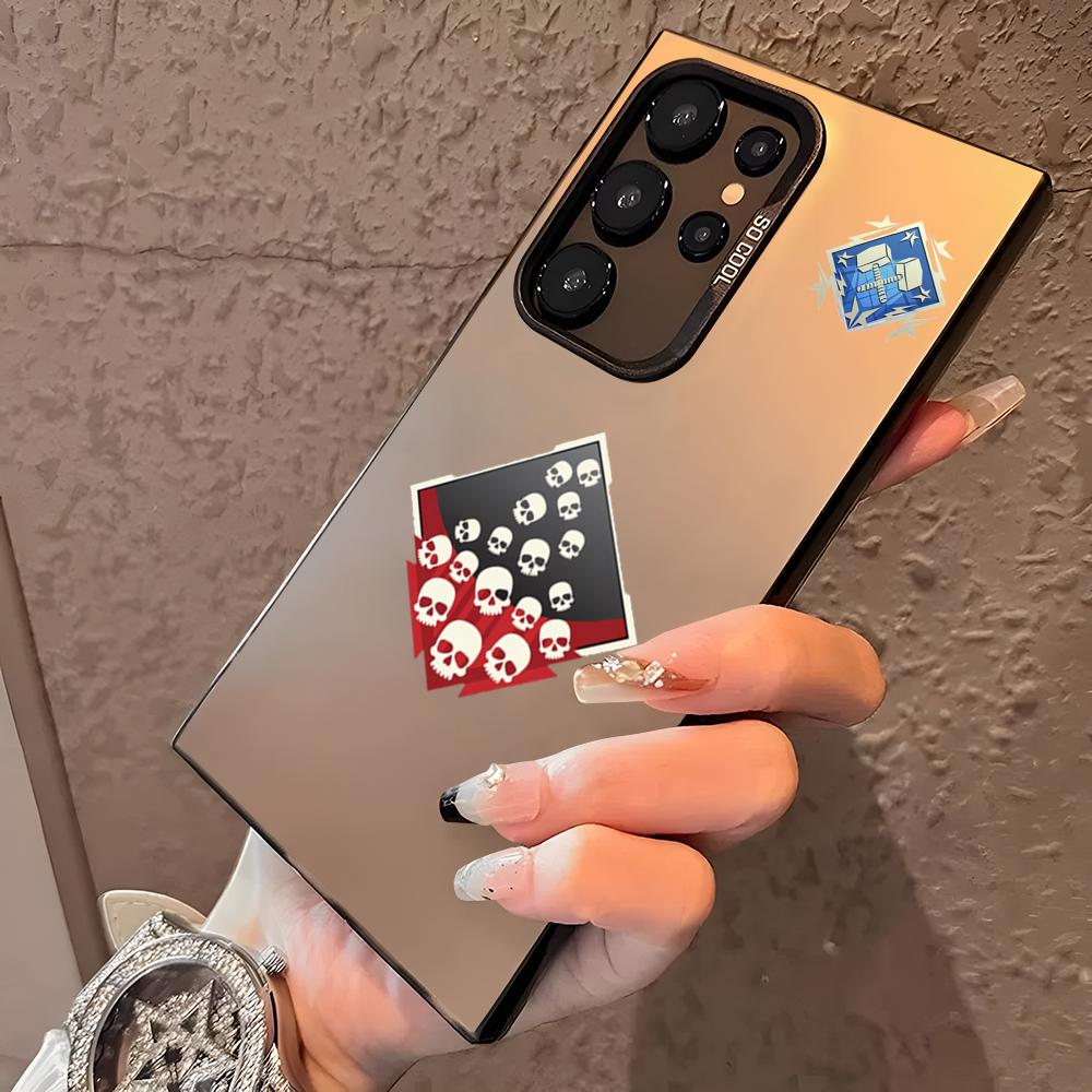 Cool Apex Game Phone Case For Samsung Galaxy S25 Edge S24 S23 S22 S21 S20 Ultra Funda Silicone Silver Cover