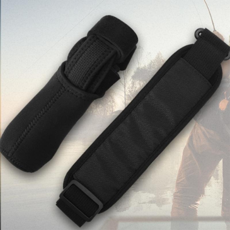 Fishing Sleeves Belt Rod Protector Adjustable Rod Cover Protector Fishing Rod Socks Carrying Strap Easy to Carry