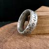 Anello in Acciaio Inossidabile con Runa Vichinga Gioielli di Moda da Uomo Disponibile in Quattro Colori