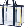 Clear Tote Bag Beach Thick PVC Female Transparent Shoulder Women Handbag