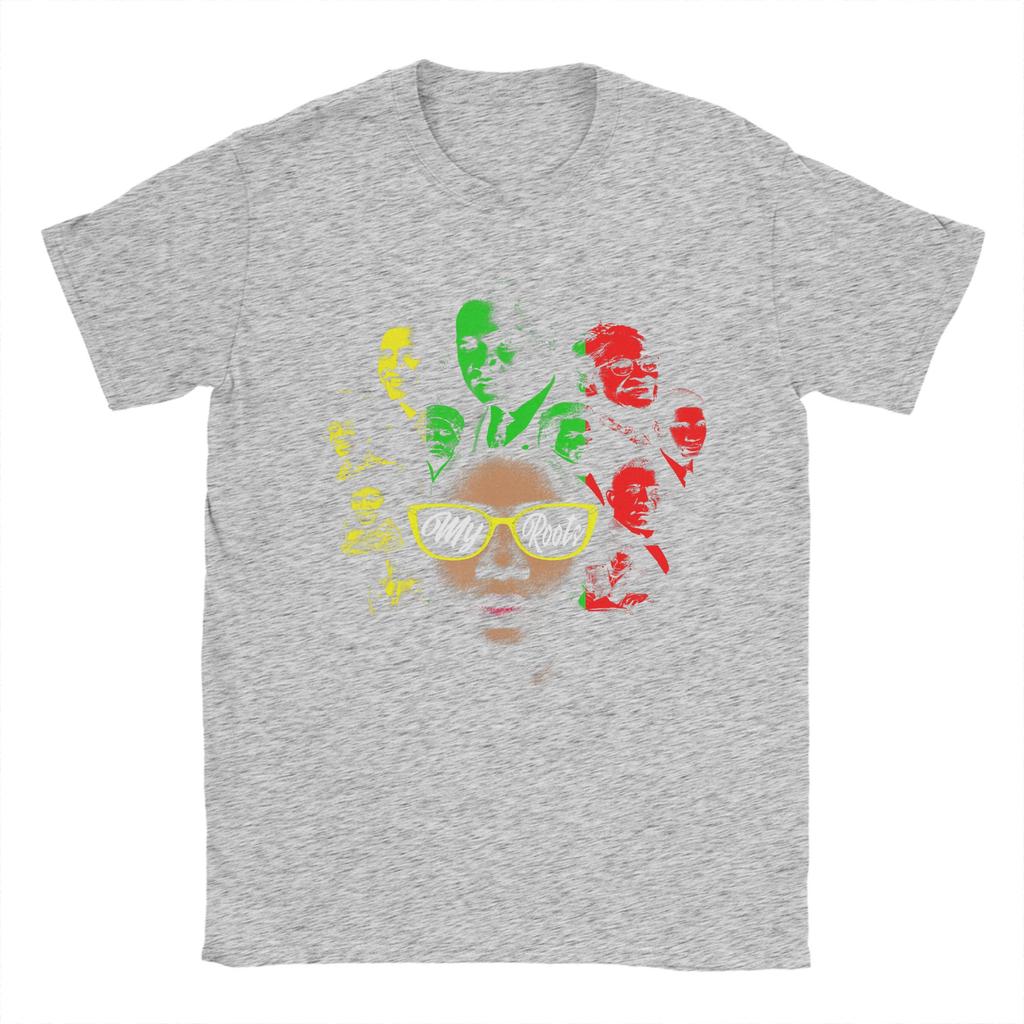 Black History Leaders Collage Famous African American Month T Shirt Summer 100 Cotton TShirts For Unisexs Popular Tee Shirt Tops