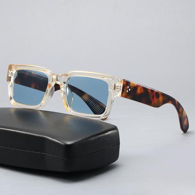 Occhiali da Sole Quadrati con Montatura Piccola Trendy Europei e Americani Moda Uomo e Donna Personalizzati Anti-UV