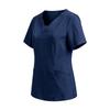 Oral Health Dental Clinic Short Sleeve Scrub Top
