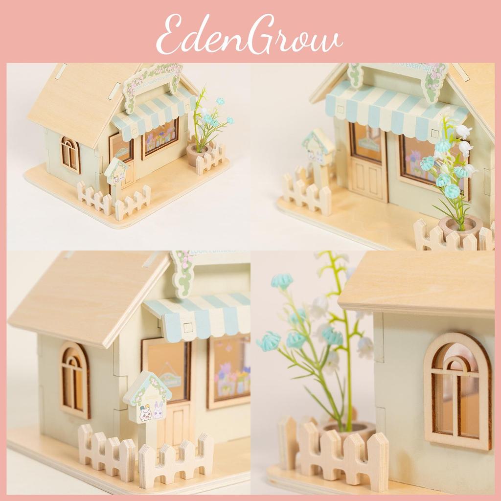 Wooden Night Children Lamp Assembly Toys Play Visual Motor Development Skills