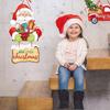 Christmas Door Hanger New Year Party Pendants Xmas Tree Hanging Oranments Santa Claus Snoweman Christmas