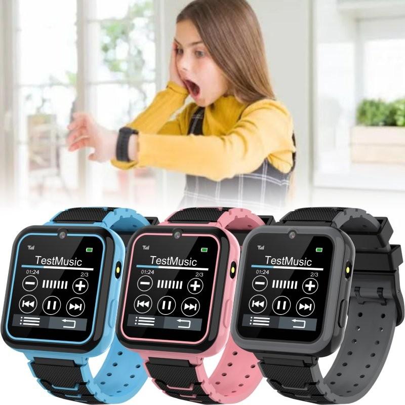 Kids Smartwatch Hd Touch Screen Games Music Two Way Call Calculator Flashlight