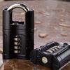 Heavy Duty Combination Padlock Waterproof 4 Digit Padlocks Outdoor Safely Code Lock Weatherproof Gym Locker Lock