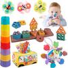 Montessori Educational Toy Above 6 Months Sensory Toy 5-in-1