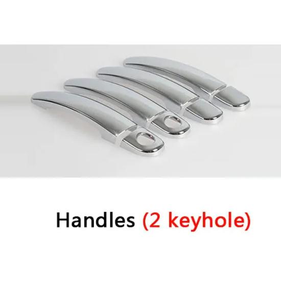 For VW Passat B5 B5.5 Chrome Handle Covers Trim Set for Volkswagen MK5 Sedan Wagon Car Accessories Sticker Car Styling 1996-2005