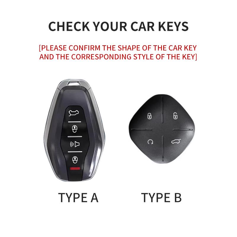 Suede Car Key Case Cover For Chery Jetour To Genesis Traveller T2 X90 X70 X95 Dashing X-1 Plus Dtc L9 Car Key Shell Keychain