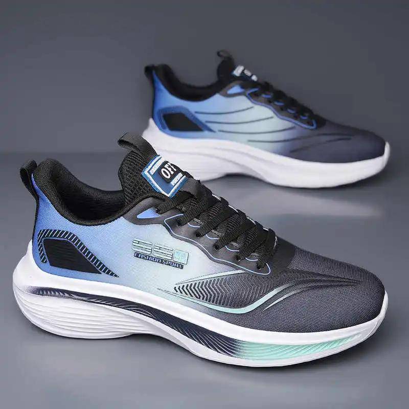 Fashion High Platform Key Height Brand Shoes Sneakers Tennis Training Men's Chinese Shoes Sport Nice High-end Visitors Portable