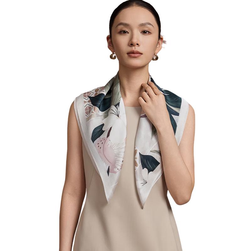 Shanghai Story 100% Silk Scarf & Shawl Gift Set