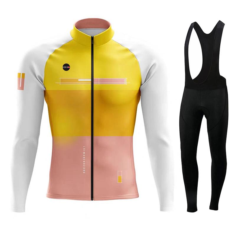 G2026 Sommer Atmungsaktiver Radanzug Obikful Team Frühling Lang Atmungsaktiv Langarm Frühling Neu Herren MTB Fahrradbekleidung Anzüge Roupa Ciclismo