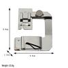 Multifunctional Electric Sewing Machine with Zipper, Binding, and Overlock Presser Foot Attachments