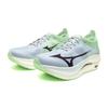 Mizuno Wave Rebellion PRO LOW Running Light Green X 2E Shoes, Jogging, Marathon, Training, Sports, Lightweight, Resilient, Relay, Black, 26.5 Cm,