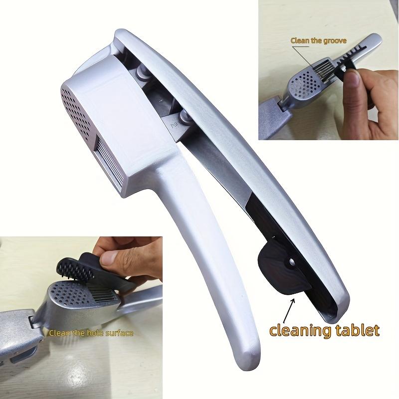 2-in-1 Manual Garlic and Press Aluminum Alloy Kitchen Tool