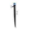 360 Degree Adjustable 8 Hole Spiked Sprinkler Drip Irrigation Dripper Garden Agriculture Lawn Greenhouse Watering Nozzles 10Pcs