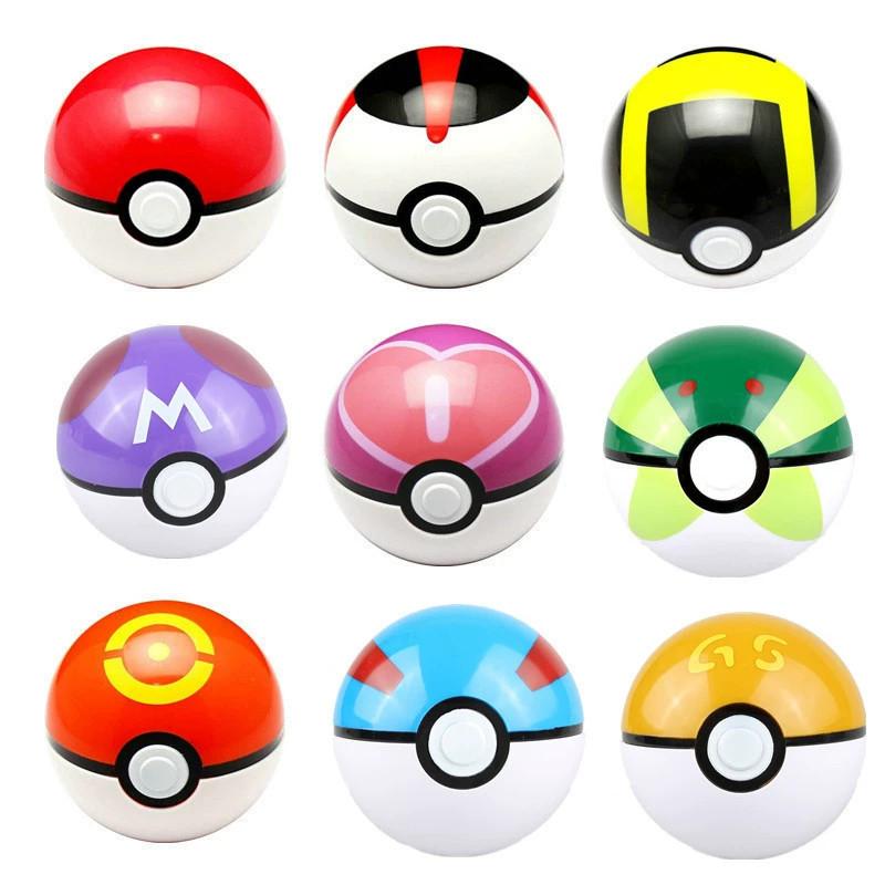 Plastic Ball Cartoon Children Pocket Monsters Toy Gift Decorate