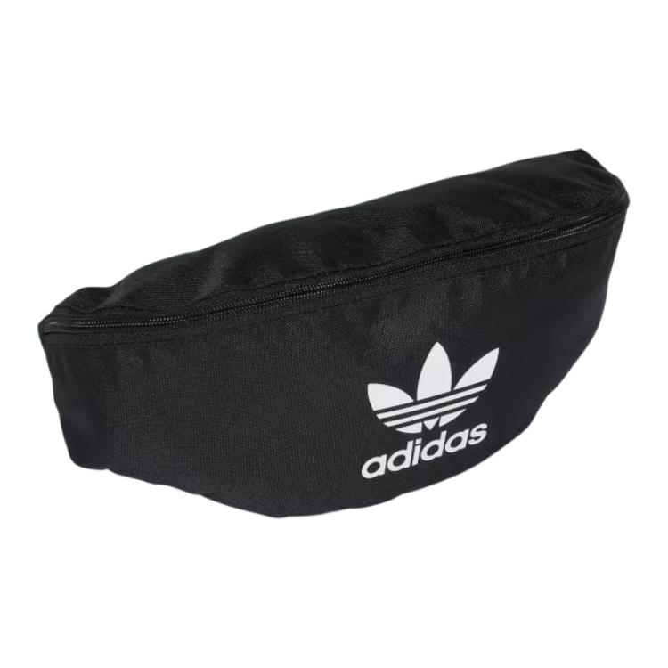 Adidas Originals Polyester One Shoulder Crossbody Fanny Pack Unisex Black IW0939