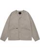 Nylon Cardigan Jacket Beige
