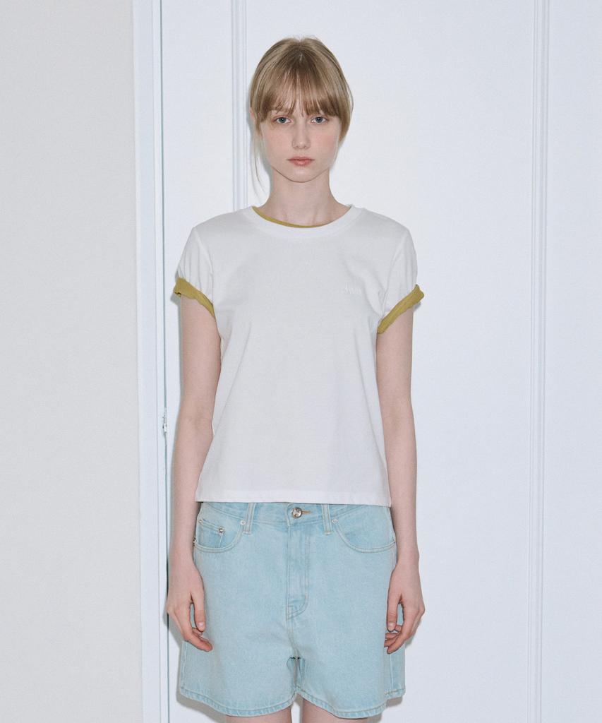 SINOON Logo Basic T-Shirt (White)