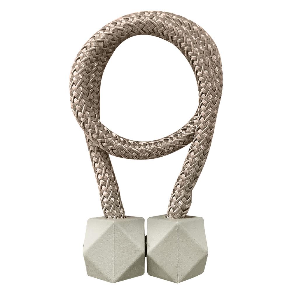 CHOSUR Magnetic Polyester Curtain  Tieback Holder Hooks Ball Buckle Clip Home Decor