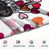 1PC Custom Name Sheepworld Patterned Flannel Blanket Suitable For All Seasons for Home Decor Warmth and Comfort Gifts Holiday Present