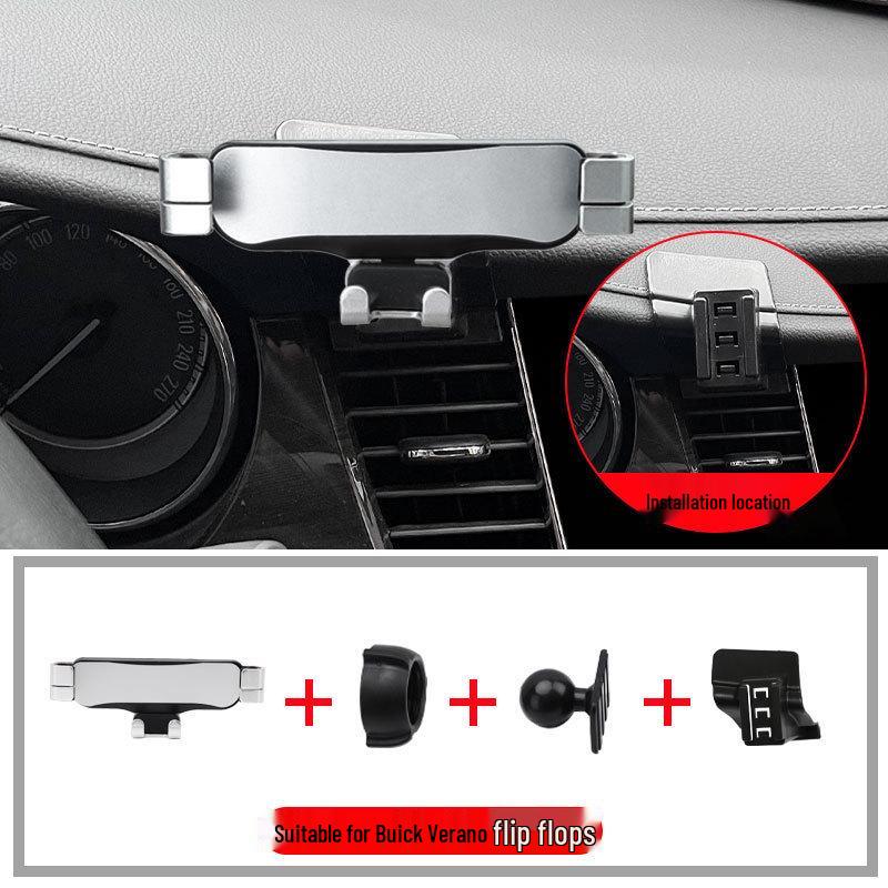 Compatible with 2015-2021 Buick Verano (excludes hatchback GS) car phone holder.