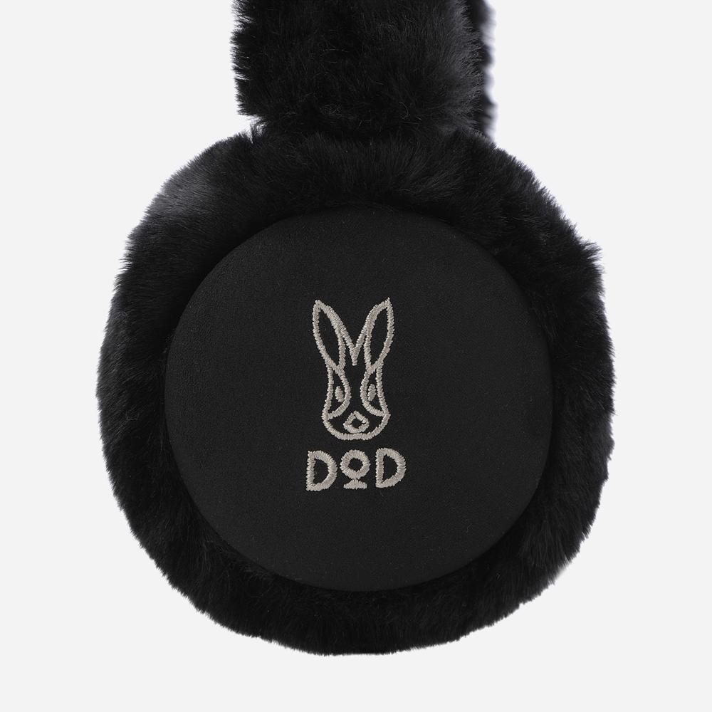 DOD Cozy Suede Ear Warmers (Black)