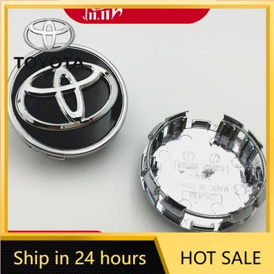 Toyota 2026 New Hub Caps 4pcs 62mm Car Wheel Center Hub Center Cap Rim Hub Dustproof Cover Emblemem Toyota C Car Sticker
