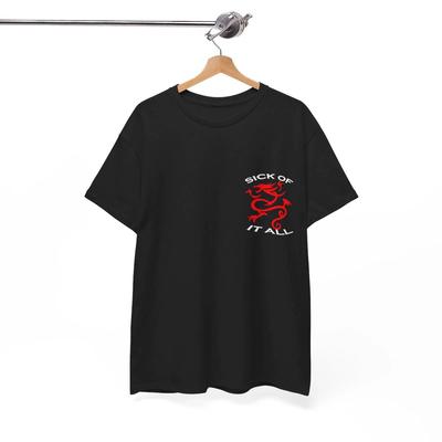 Viskuo Atsibodęs Vintažinio Dizaino Marškinėliai Grupės T-shirt Dydis XL