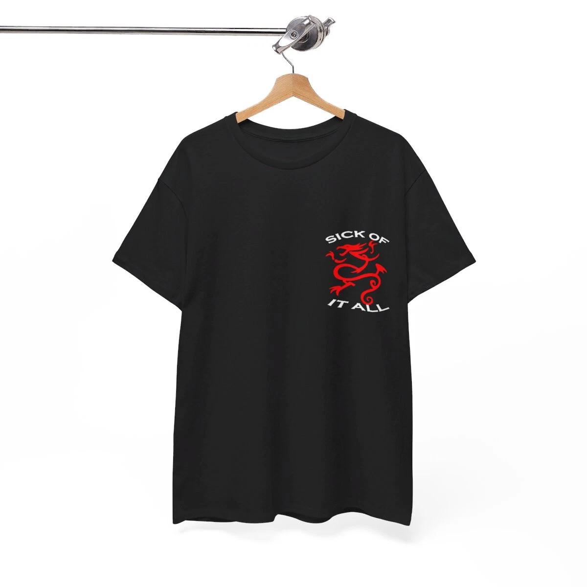 Sick of It All Vintage Design Tee Band T shirt Size XL S