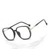 Vintage Reading Glasses Square Metal Frame Women Fashion Optical Eyewear Anti Blue Light Presbyopia Eyeglasses Marcos De